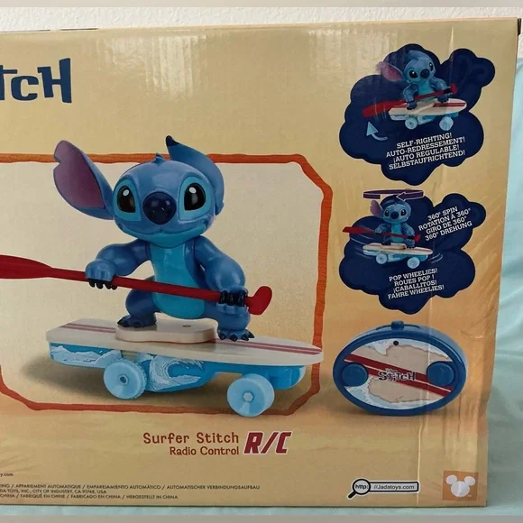 Jada Toys Disney Surfer Stitch Radio Control - Picture 4 of 8